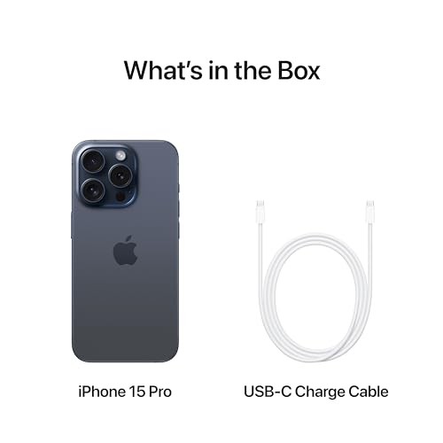 Apple IPhone 15 Pro - Blue Titanium